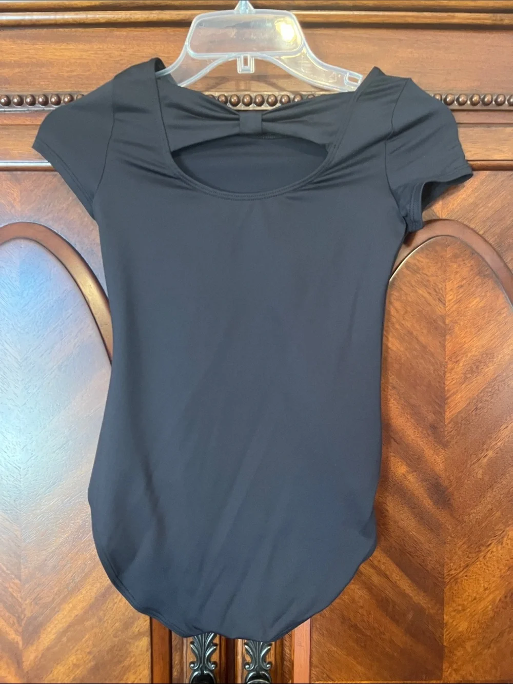 Justice Black Kids Leotard Set